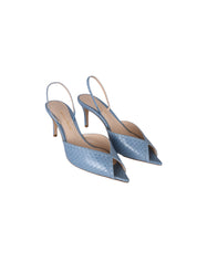 Katy sling watersnake denim blue