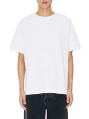 'boke flower 2.0' embroidered oversized t-shirt in cotton