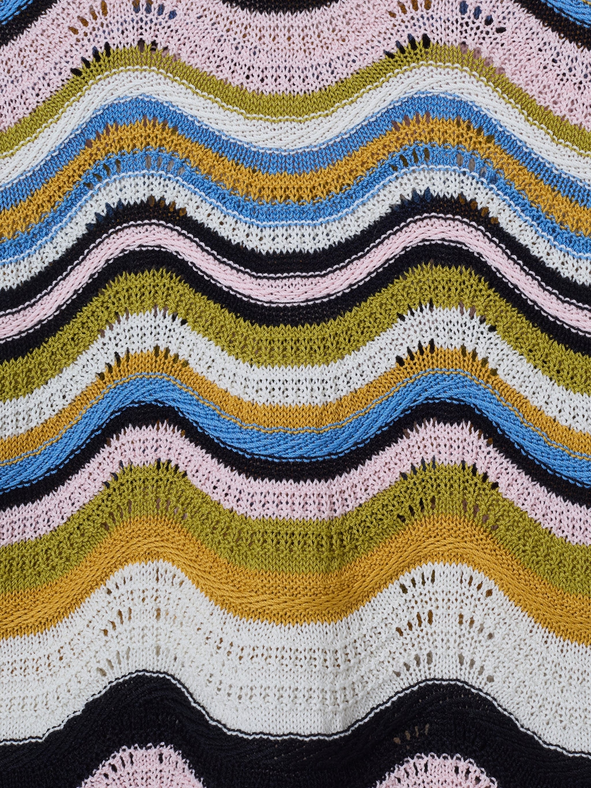 Chevron crop sweater