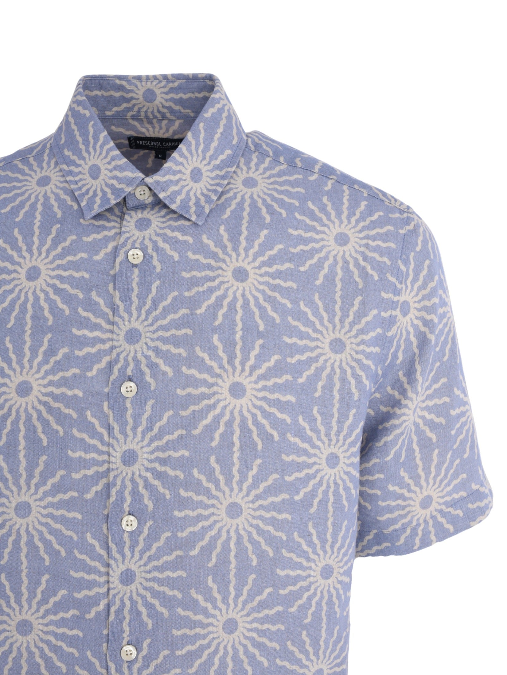 Castro linen copa sol printed s/l shirts
