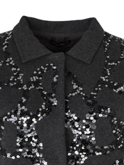 The sequin shirt