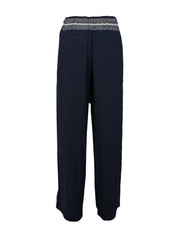 MID RISE PLACED STRIPE PULL ON PANT