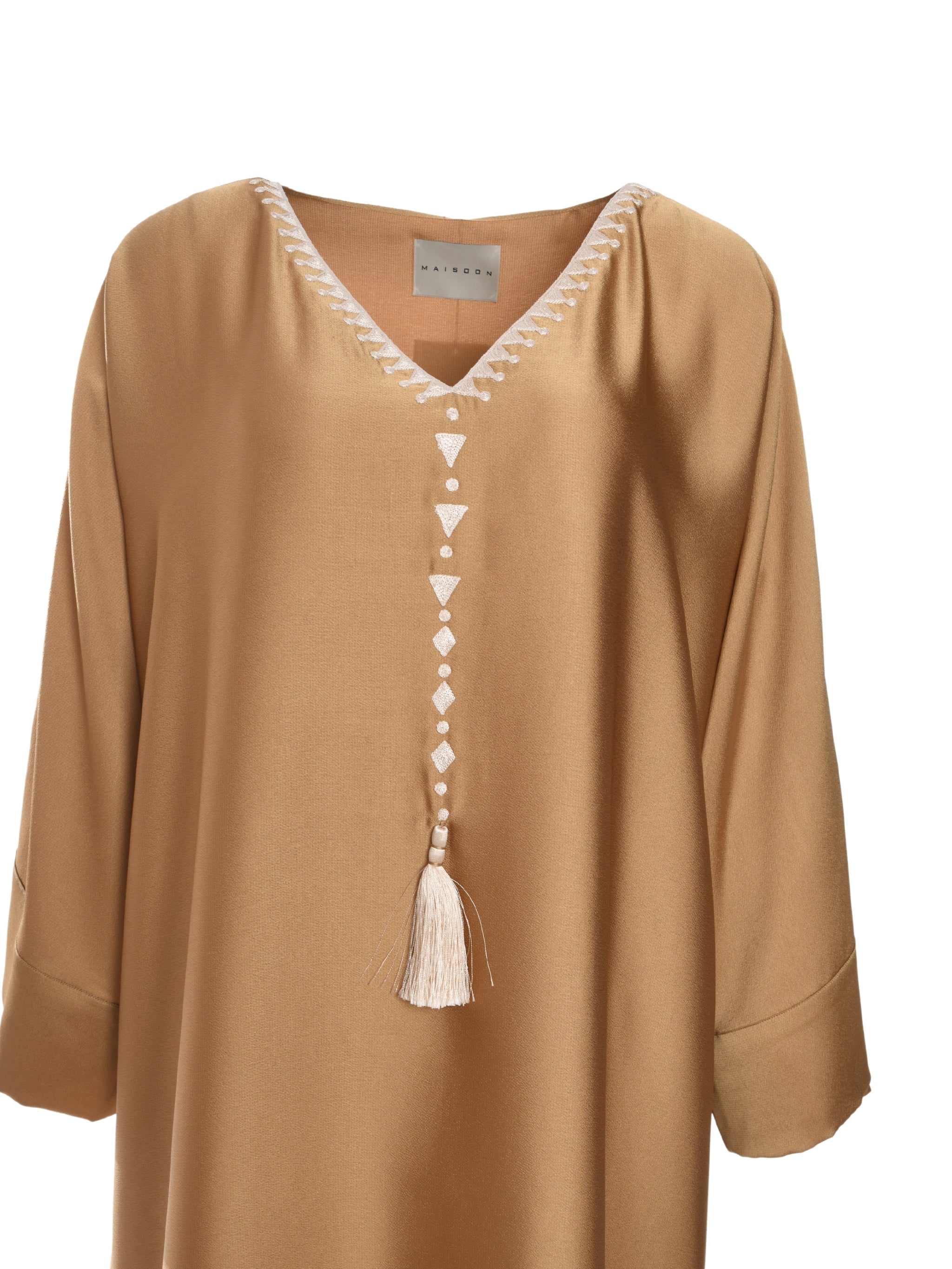 GOLDEN SANDS – GOLDEN BROWN KAFTAN