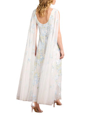 Wisteria sequin ankle gown