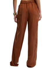 HIGH WAIST CUPRO TROUSERS