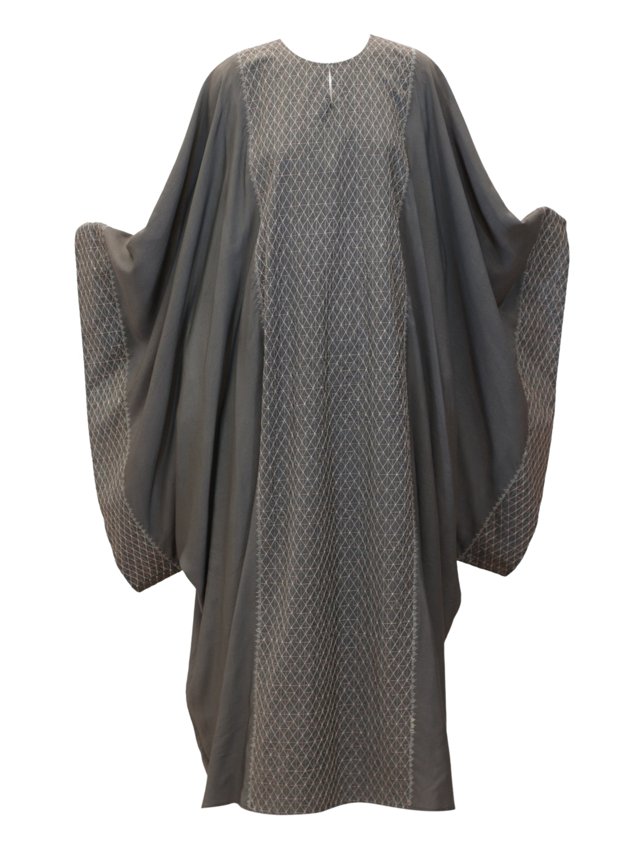 Butterfly cotton/silk kaftan