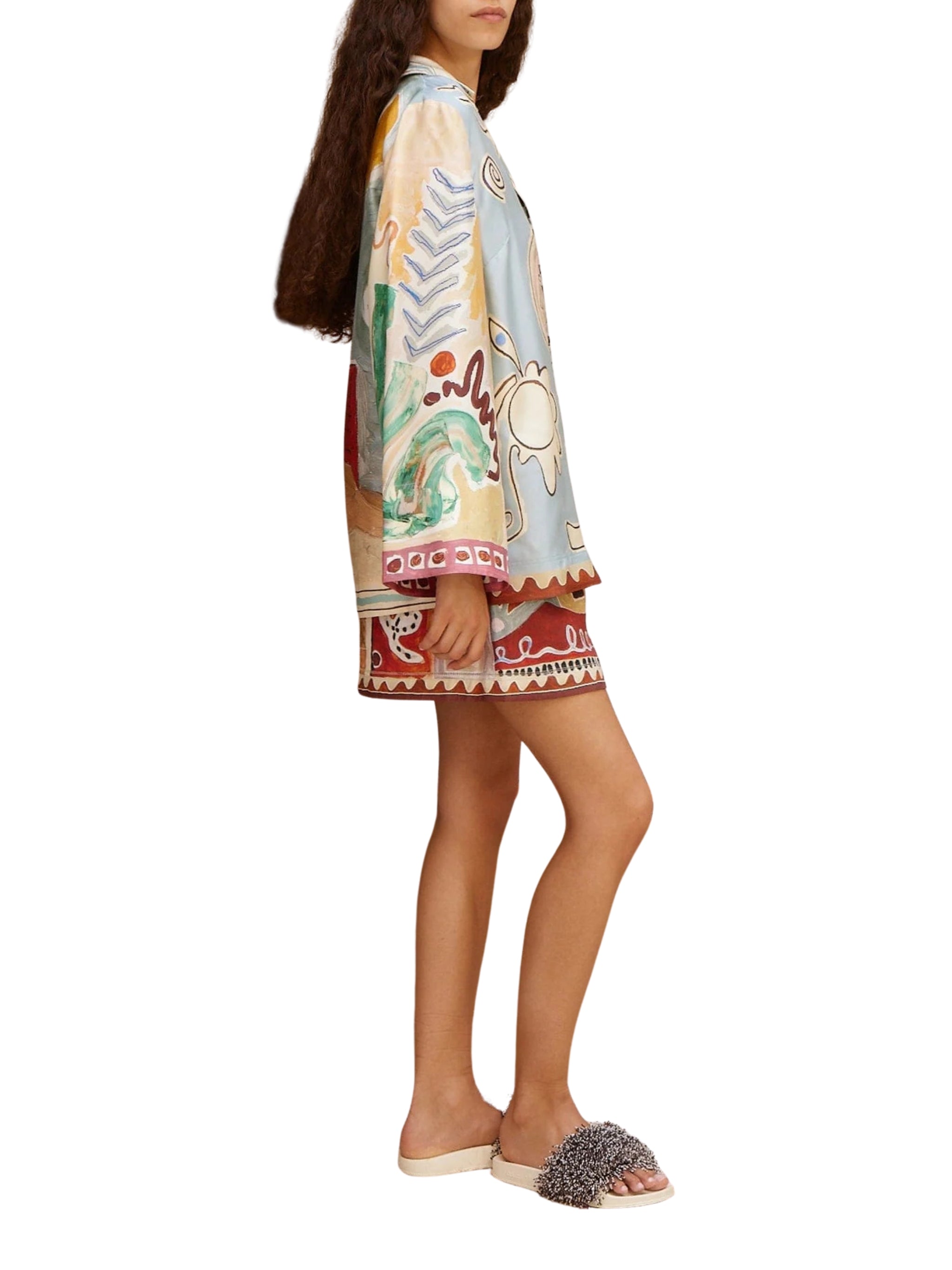 Michelle silk shirt