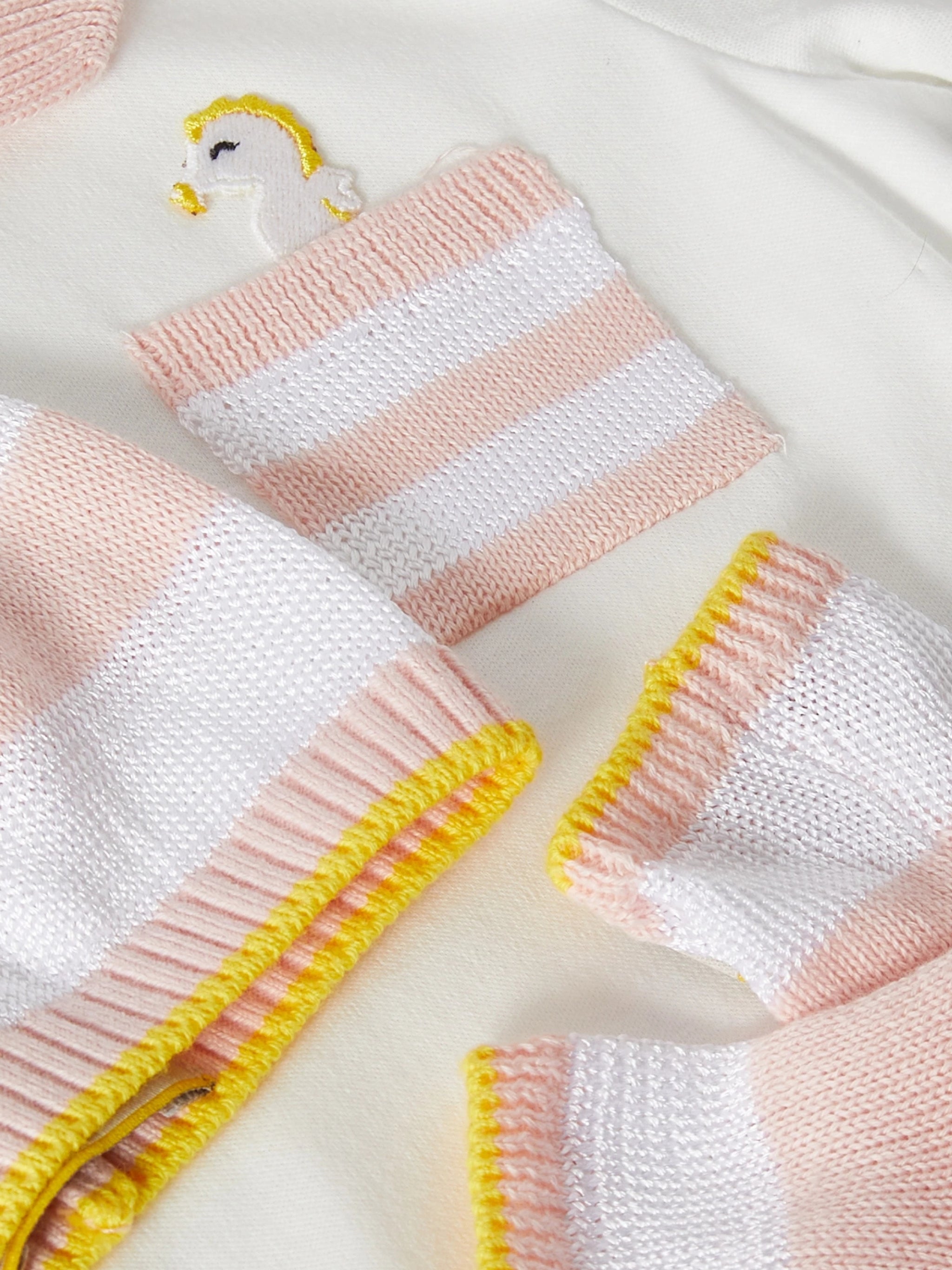 Gensami Baby Gift Box – Striped Stitch Set