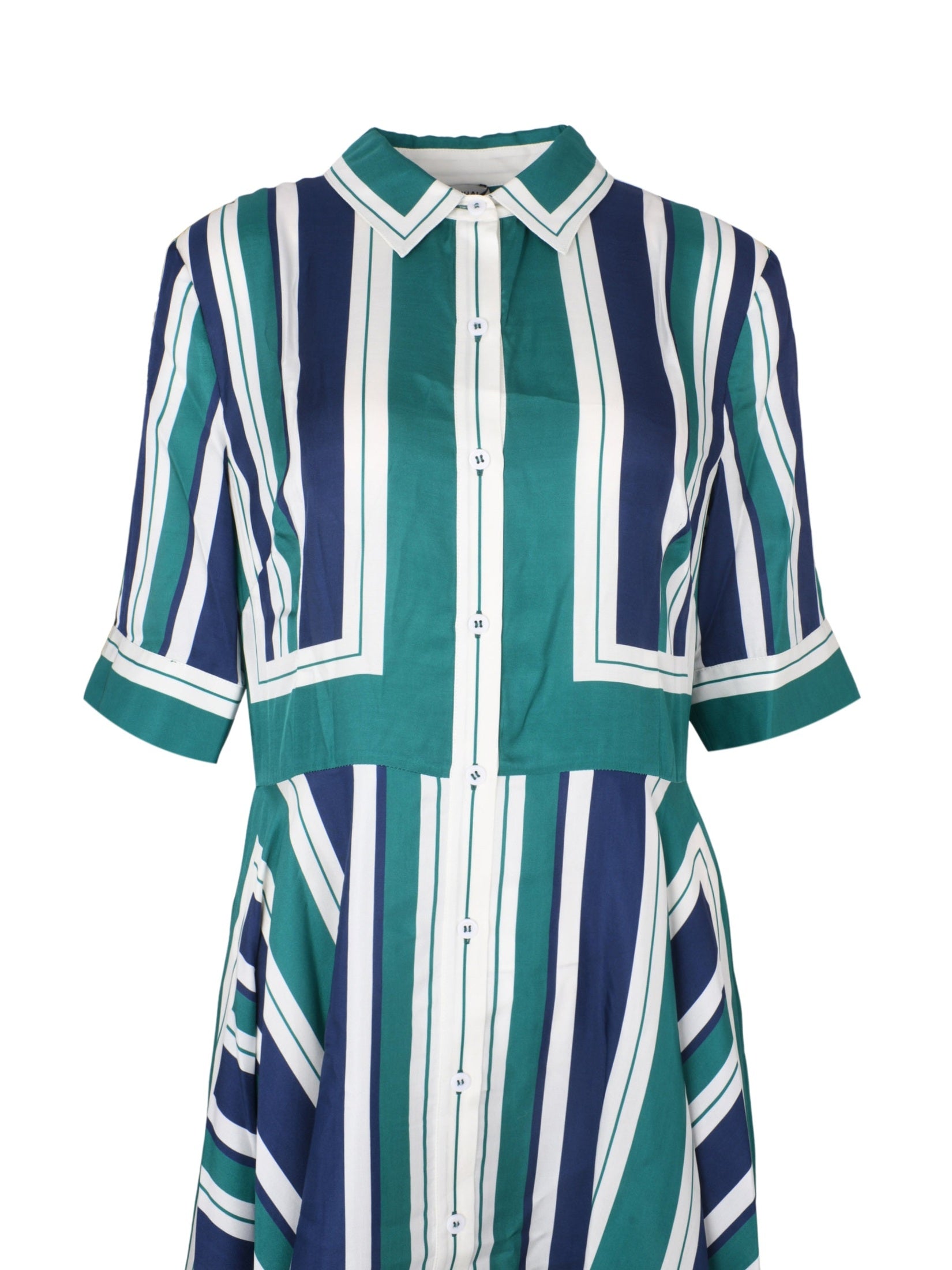 Abrielle s/s handkerchief midi dress
