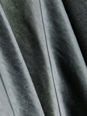 GREY TAILORED SATIN MAXI DRESS