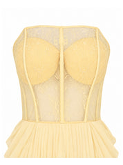 Chiffon-Lace Dress