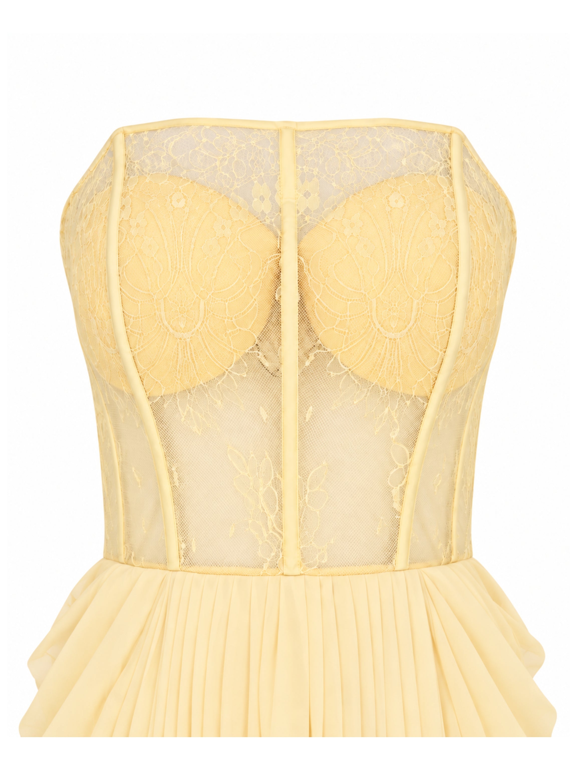 Chiffon-Lace Dress