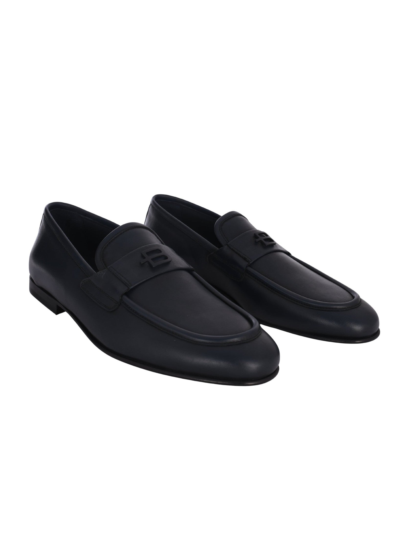 Loafer calfskin dark blue