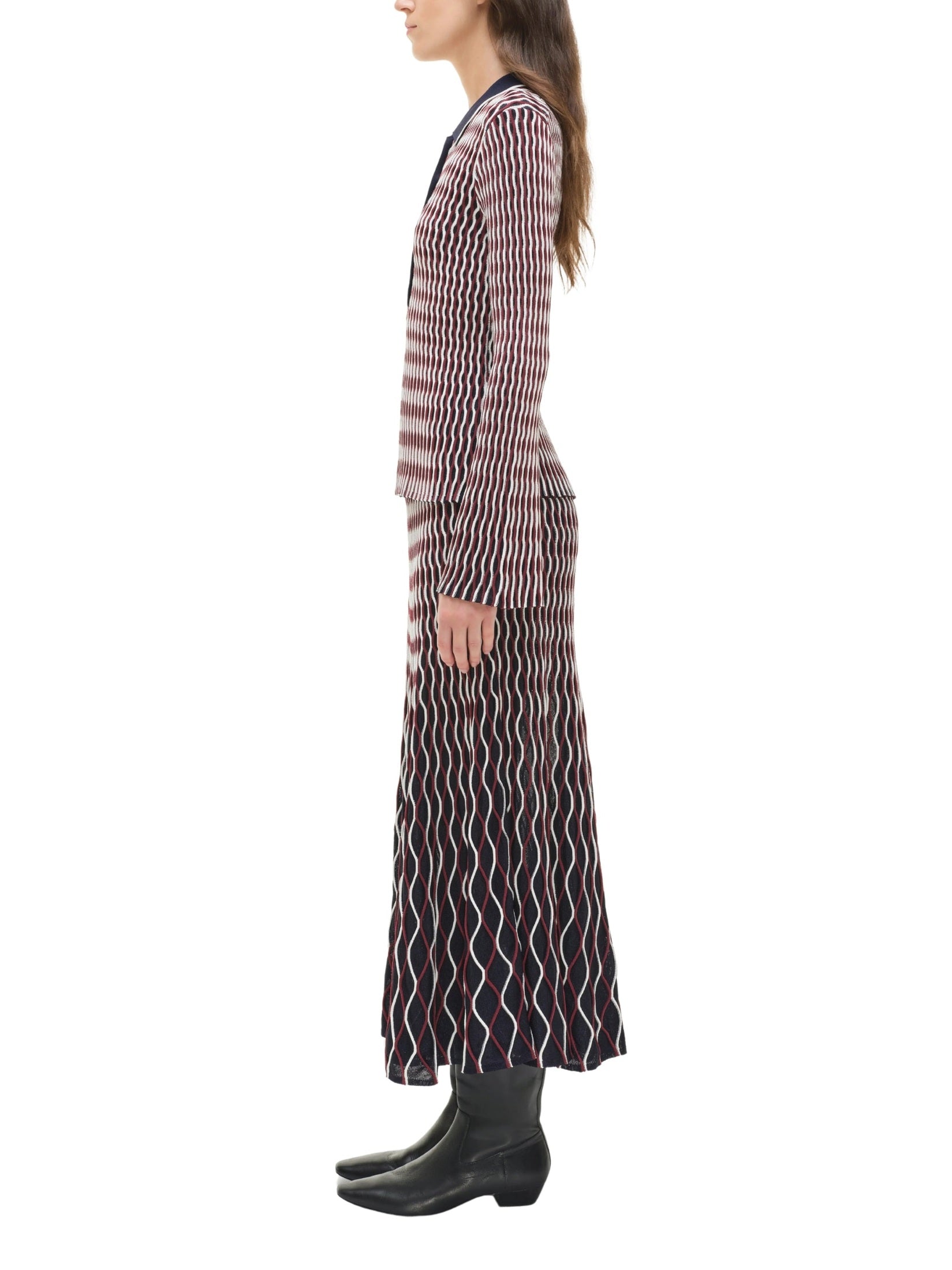 Colleen l/s polo top