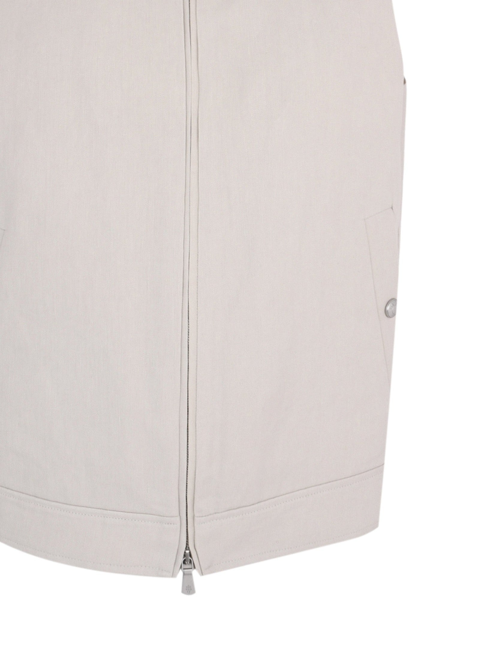 Full zip gilet