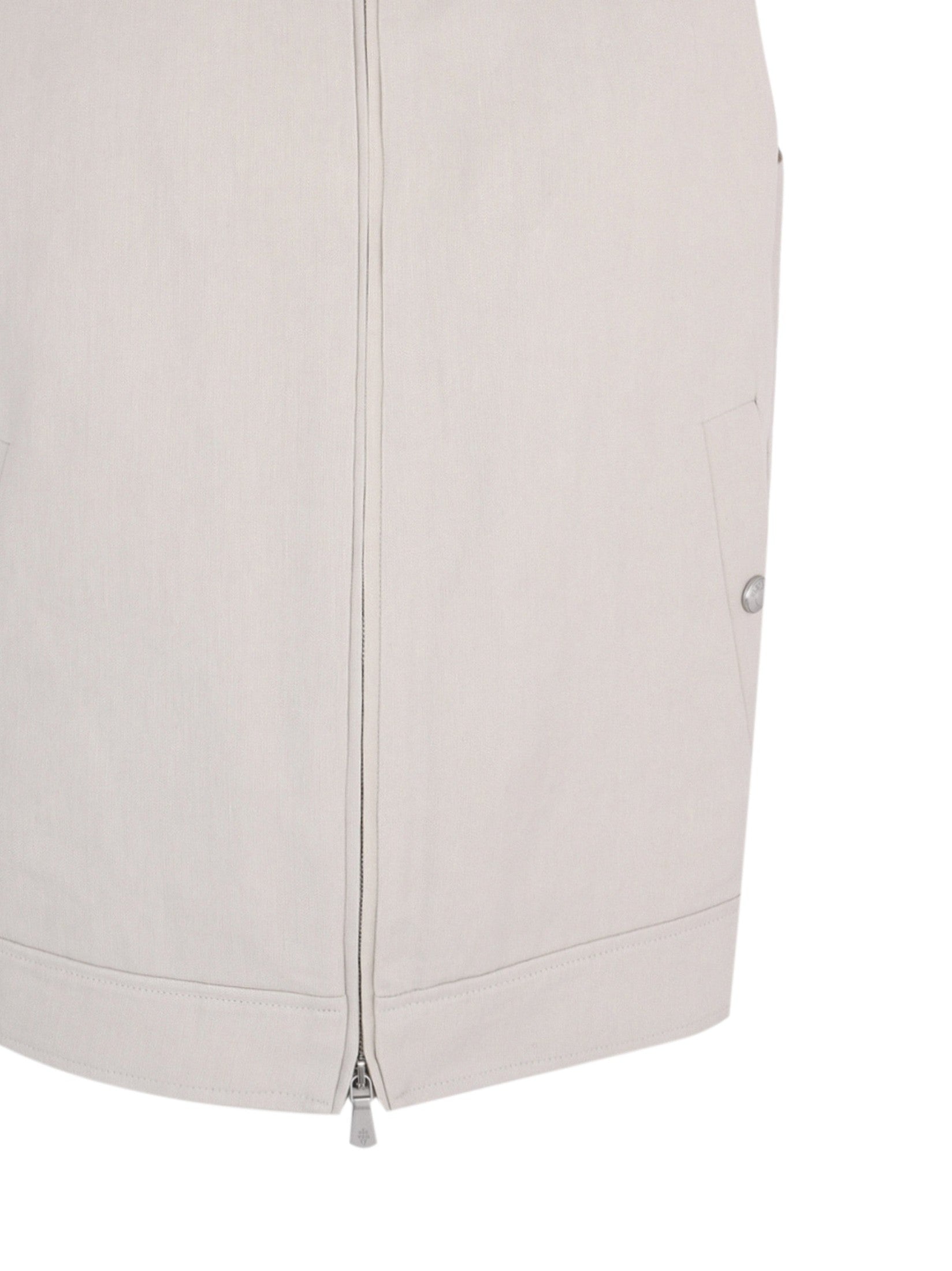 Full zip gilet