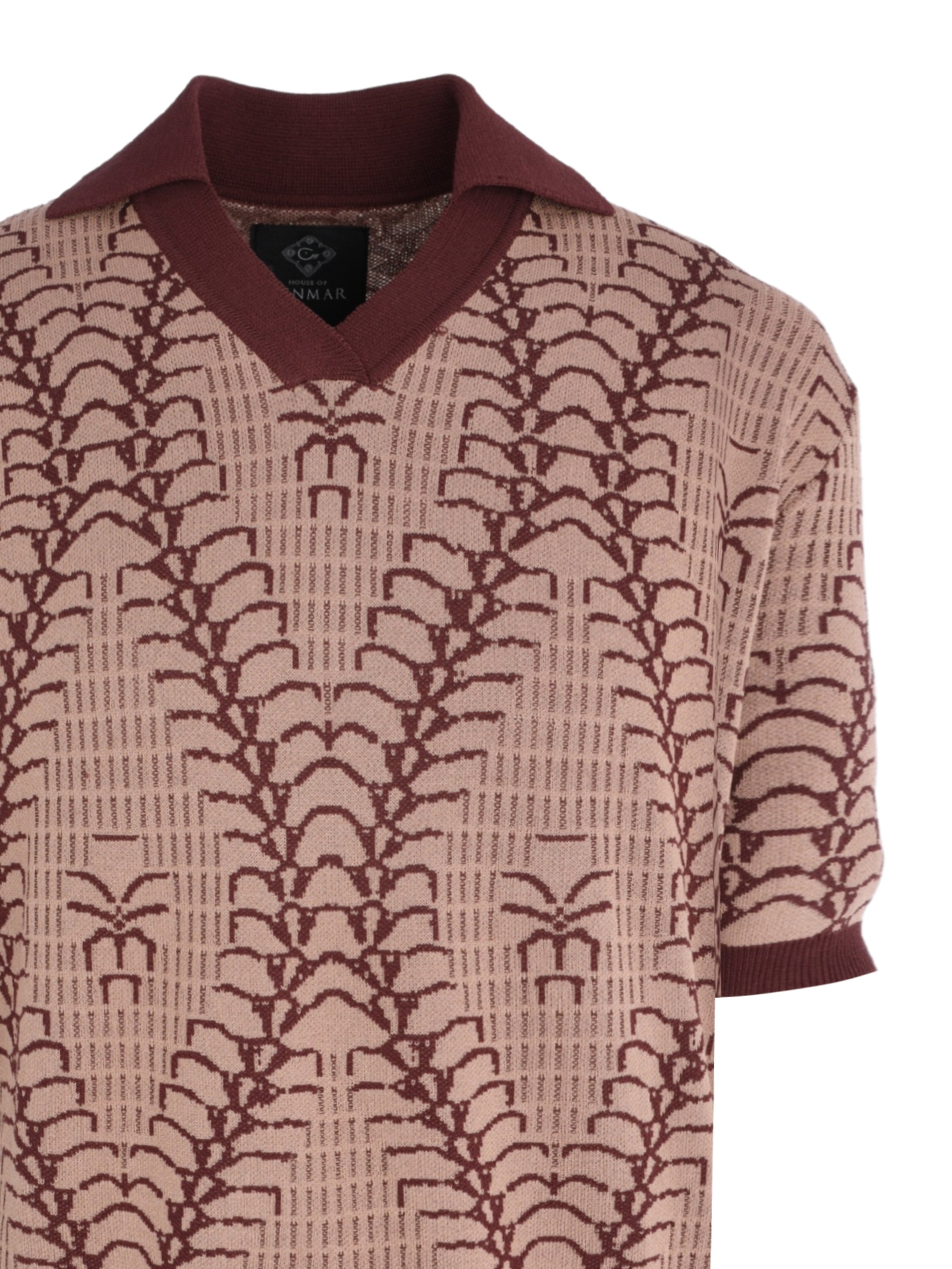 CENMAR KNIT BROWN SHIRT