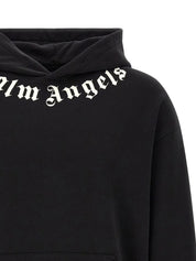 Neck logo regular hoodie