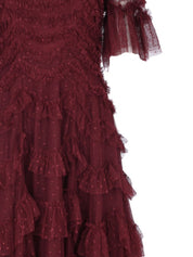 AVIANA SHORT SLEEVE GOWN