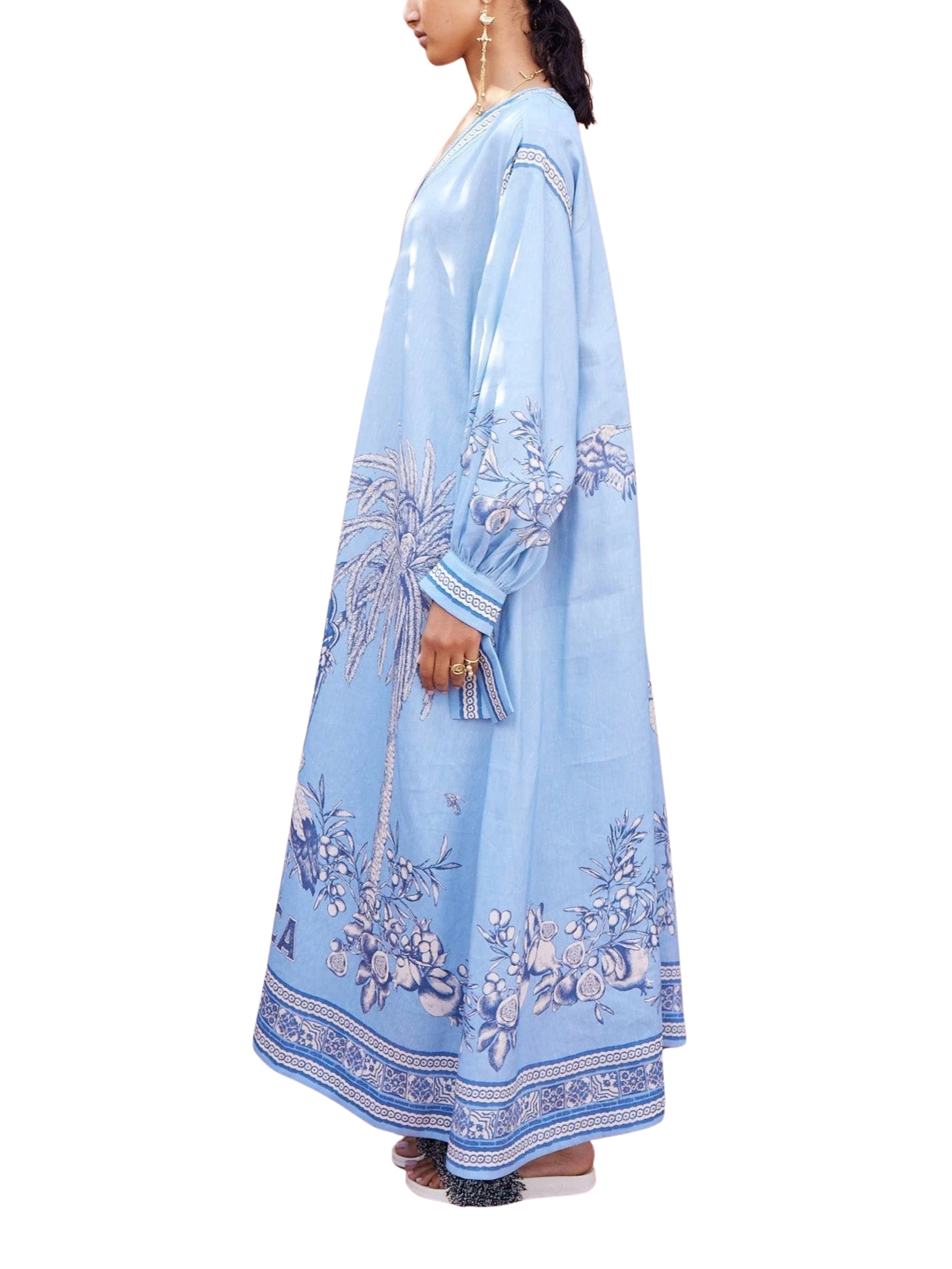 Villa romantica holiday midi dress