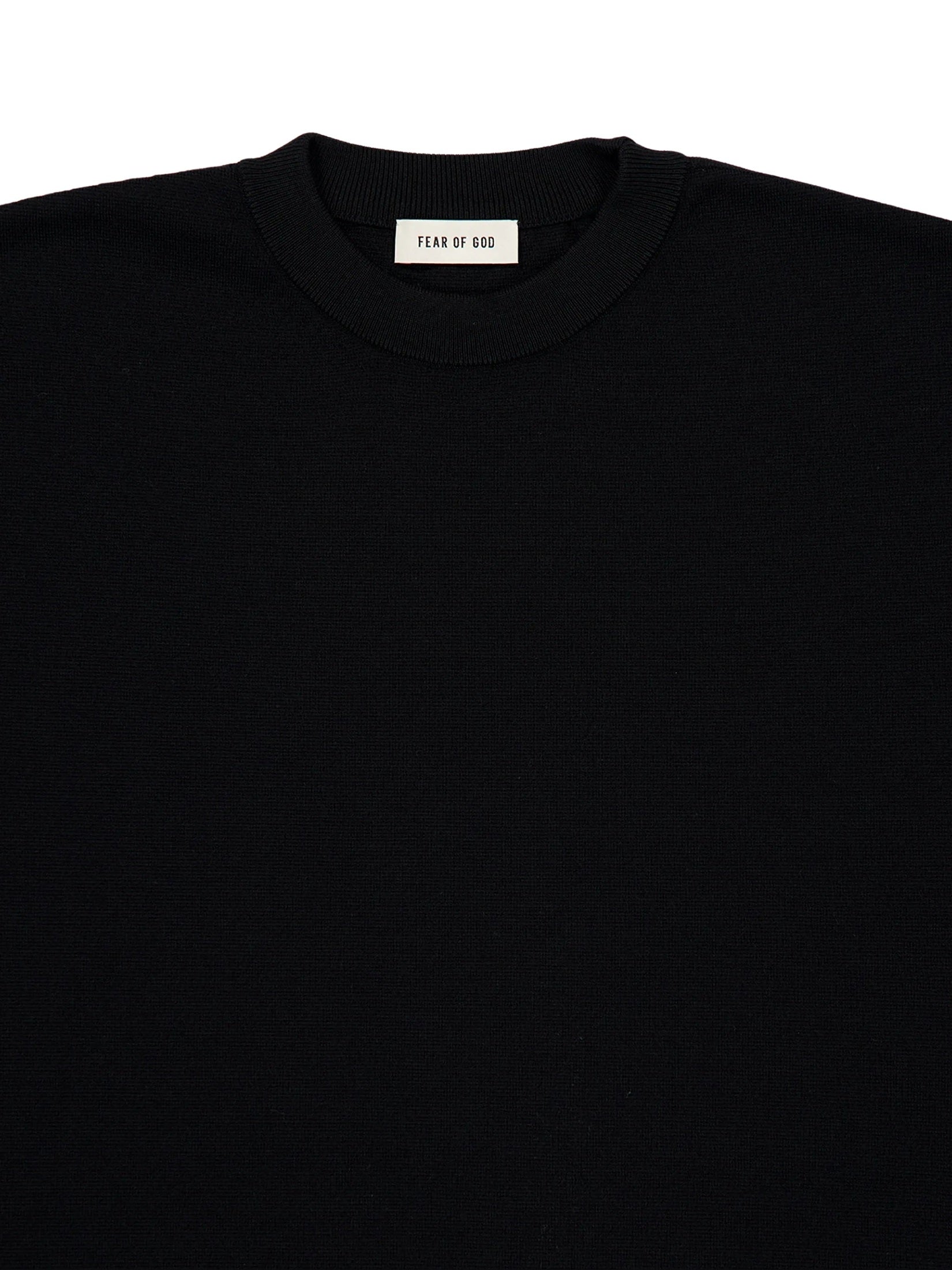 Merino milano knit T-shirt