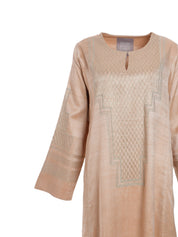 BEIGE THREAD KAFTAN