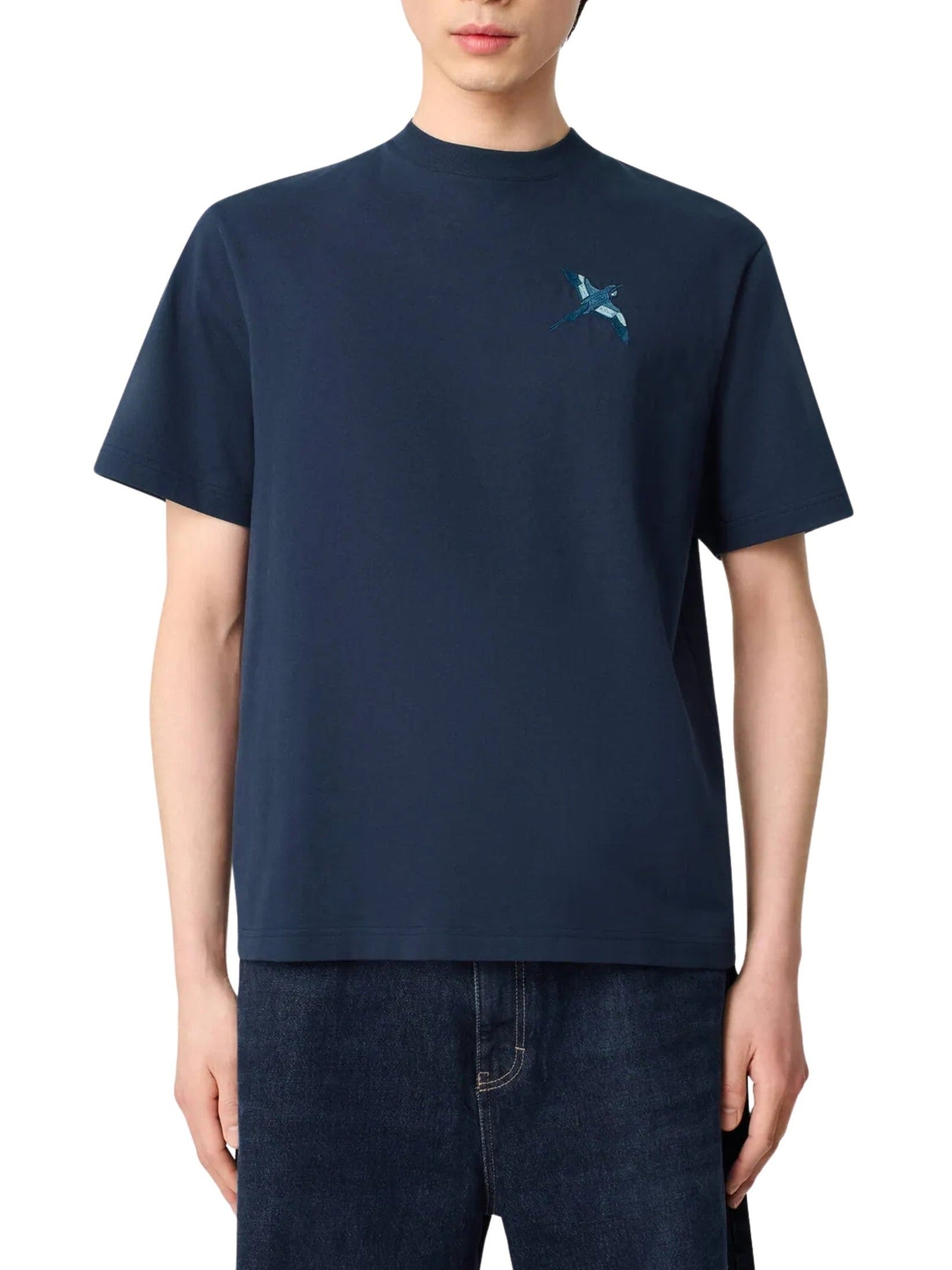 Micro bee bird t-shirt