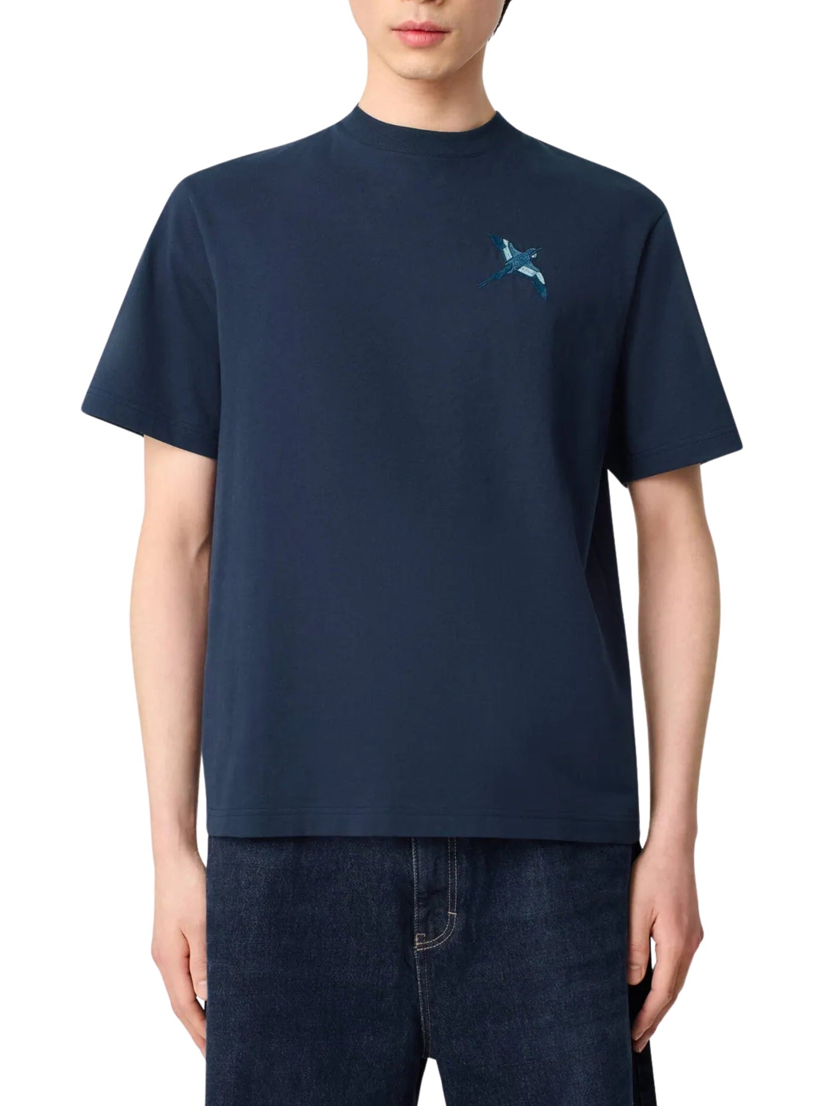 Micro bee bird t-shirt