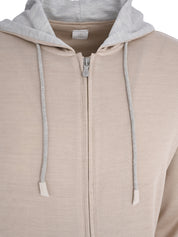 Eleventy Full-Zip Hooded Sweatshirt