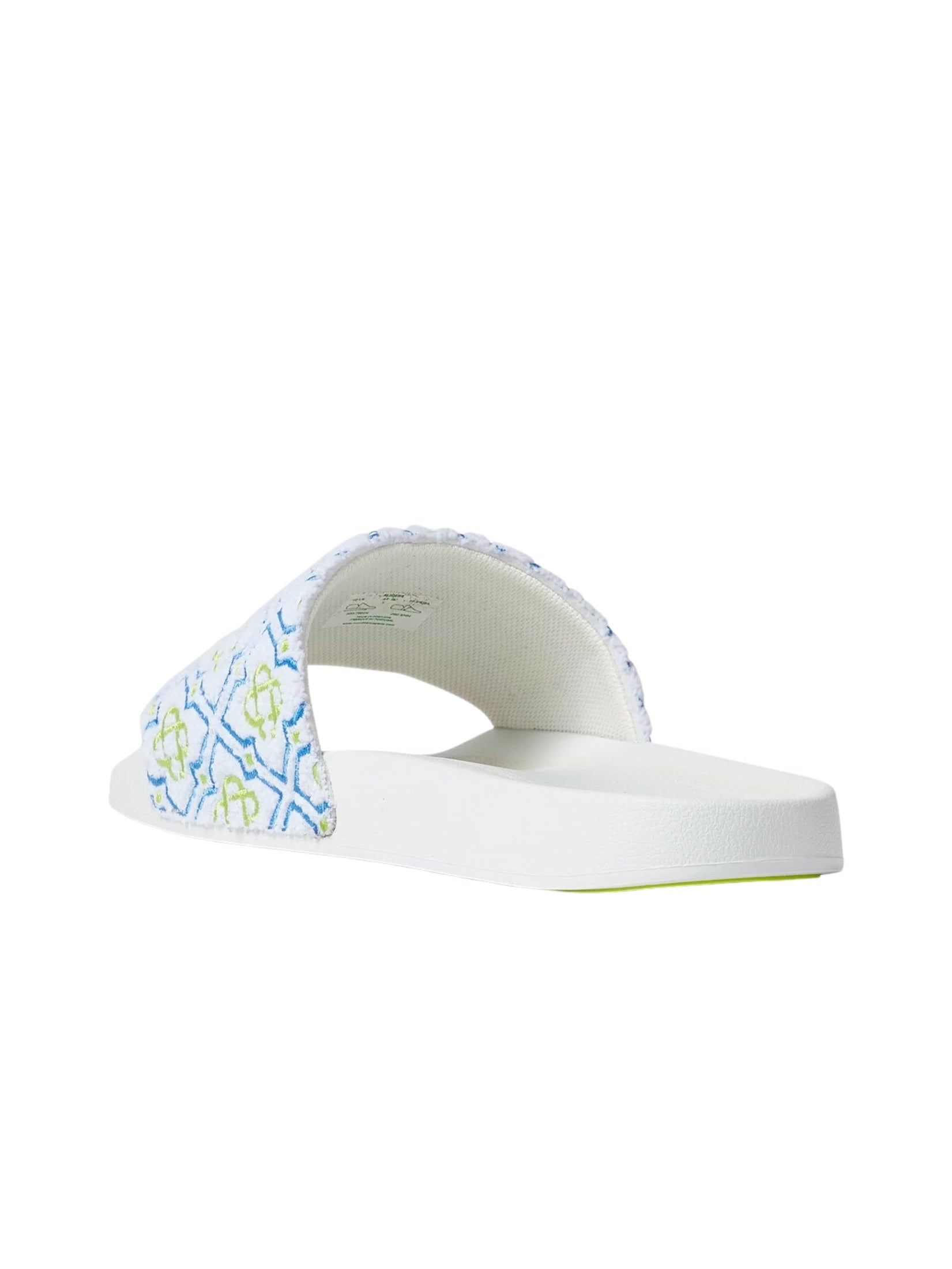 Mens monogram pool slide