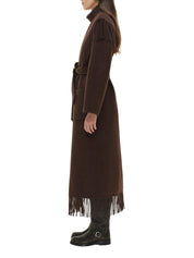 Carrie Fringe Robe Coat
