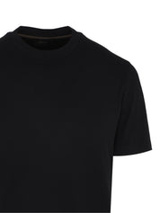 Gassed Cotton T-Shirt - Black