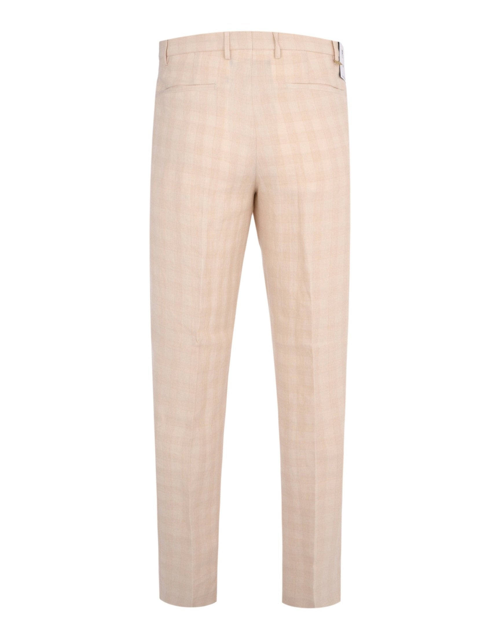Pantalone diciannove 1 pleat diagonal pockets wide leg finished b.