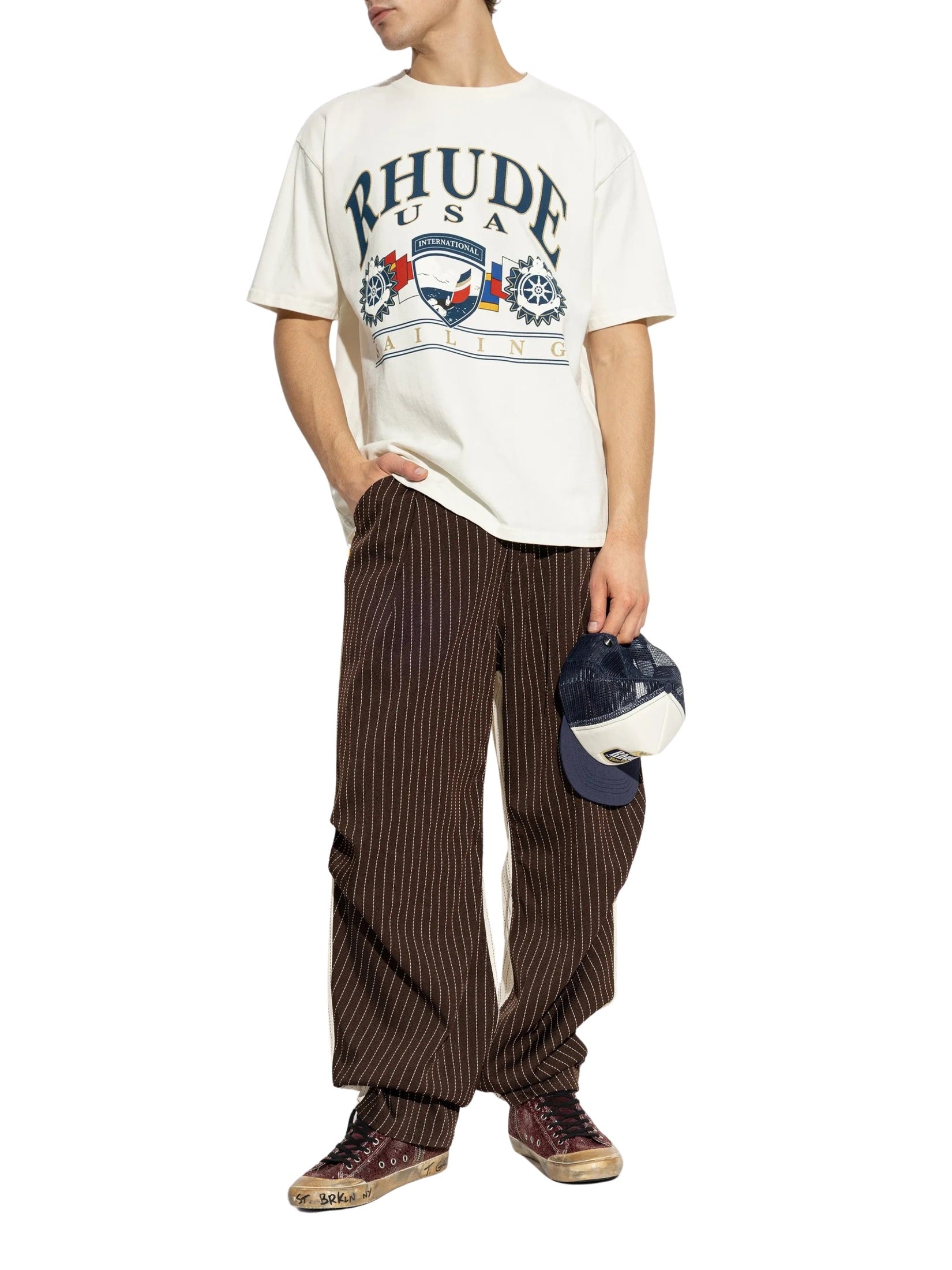 Usa sailing icon tee