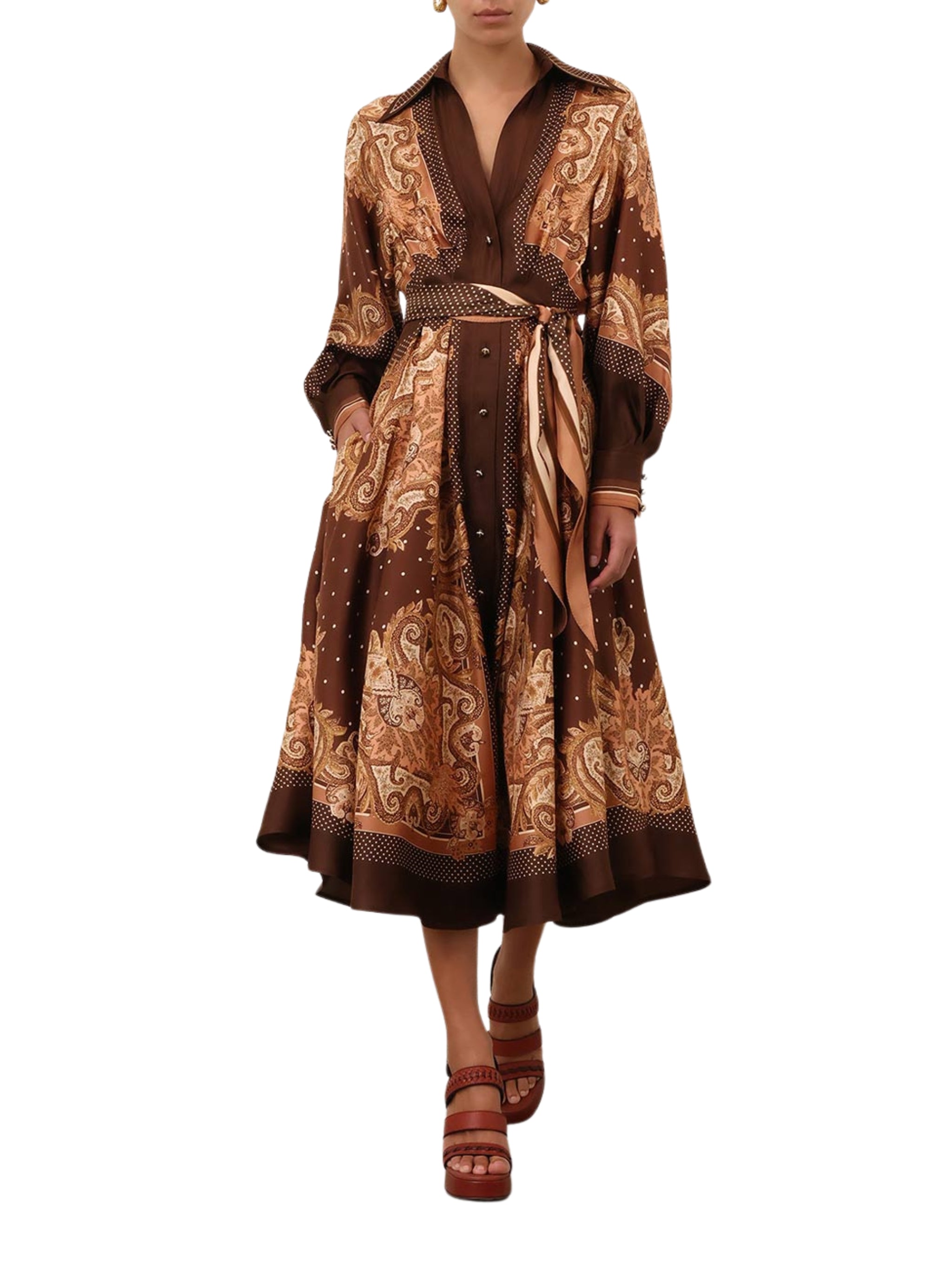 Luna shirt dress