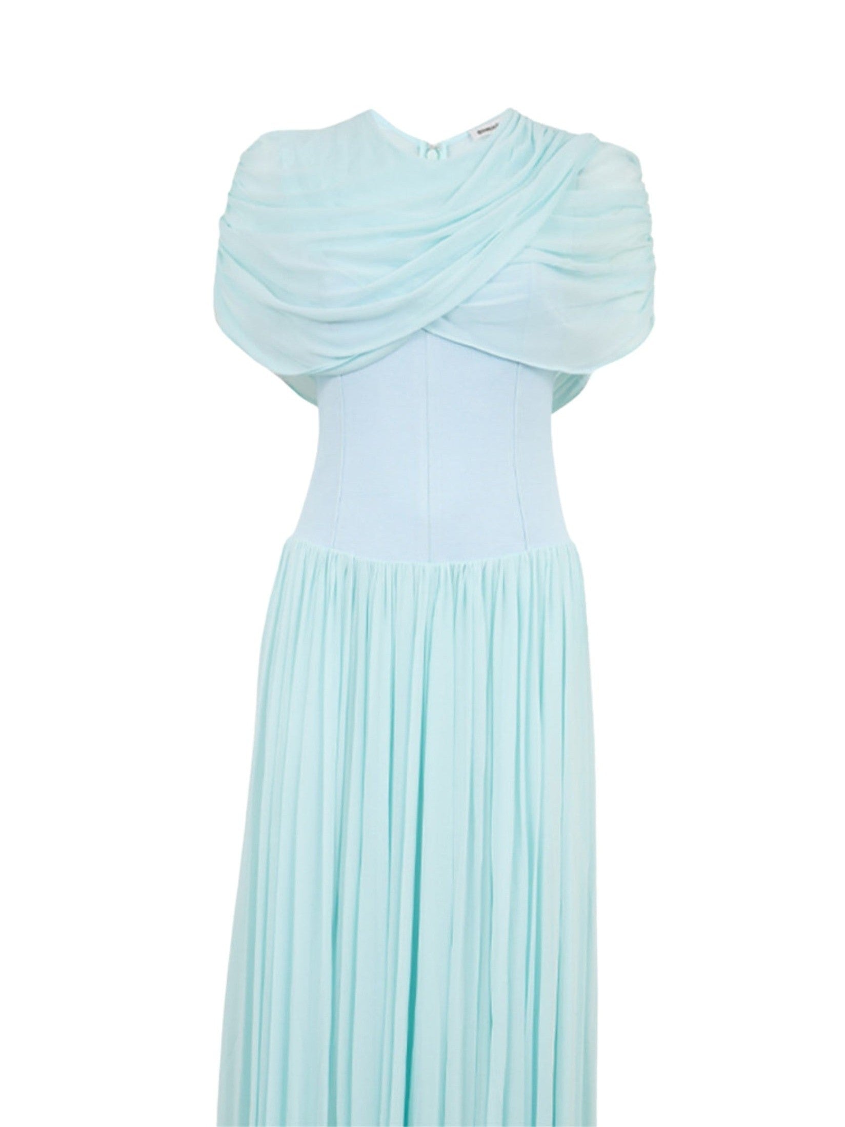 Nancie cape midi dress