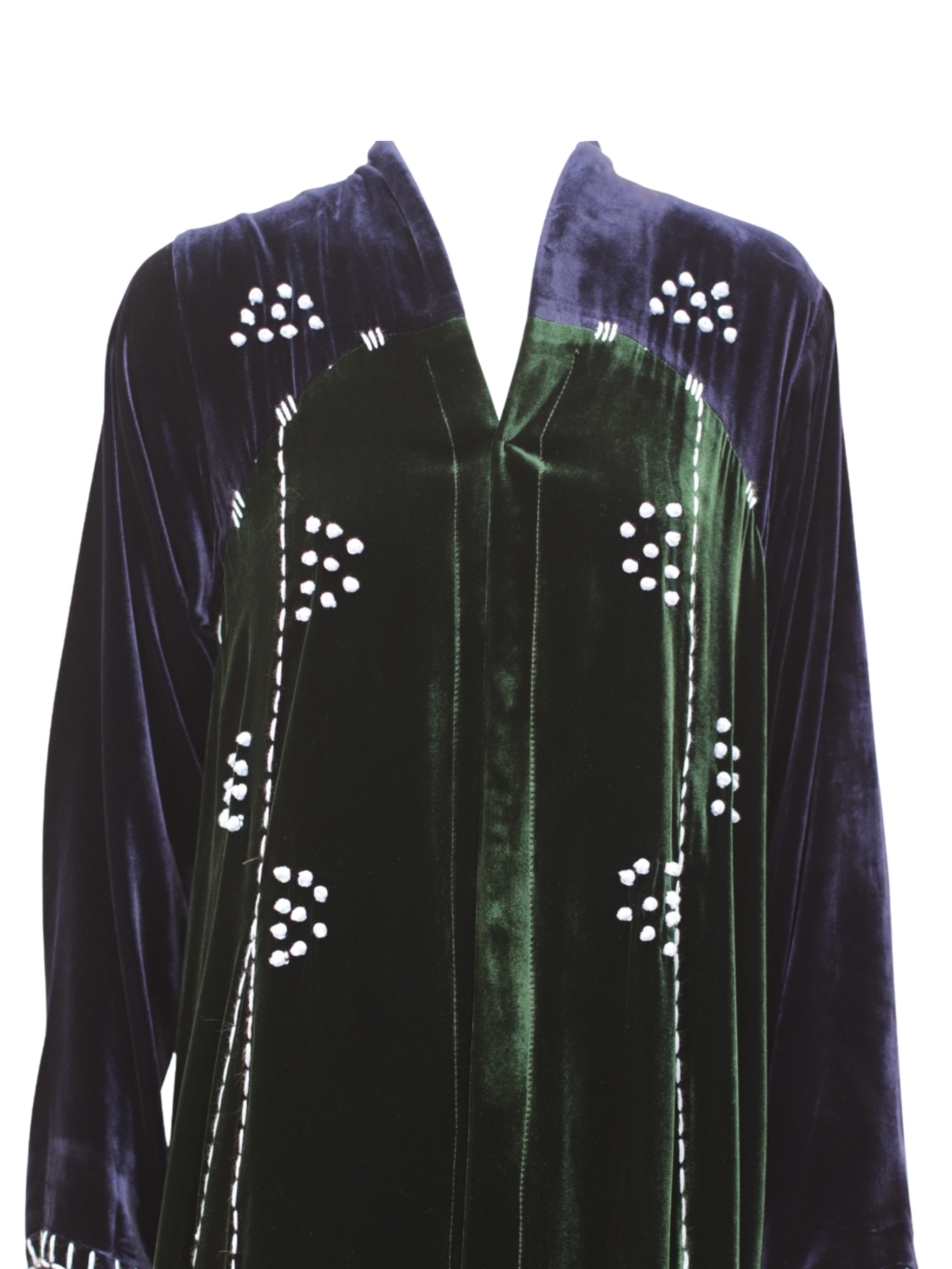 Velvet abaya