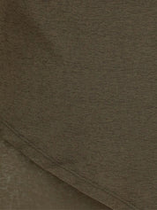 Marl mesh tie knot tank top