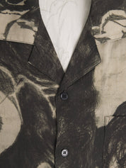 Extrovert camp collar shirt beige