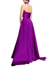 The Rumi Maxi Dress in Allium Purplev