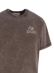 Start slow go strong half sleeve tee
