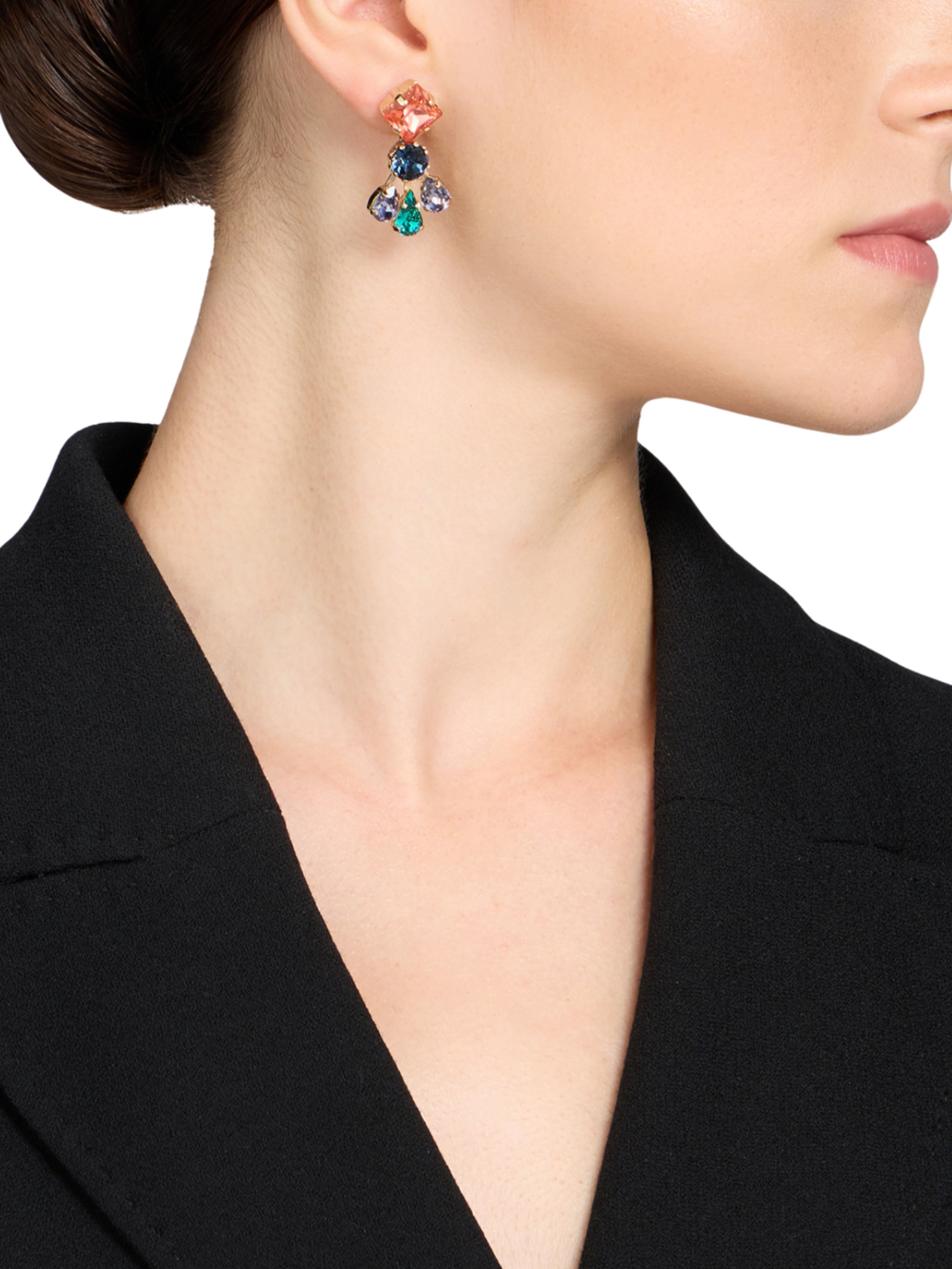 Buganville Long Earrings