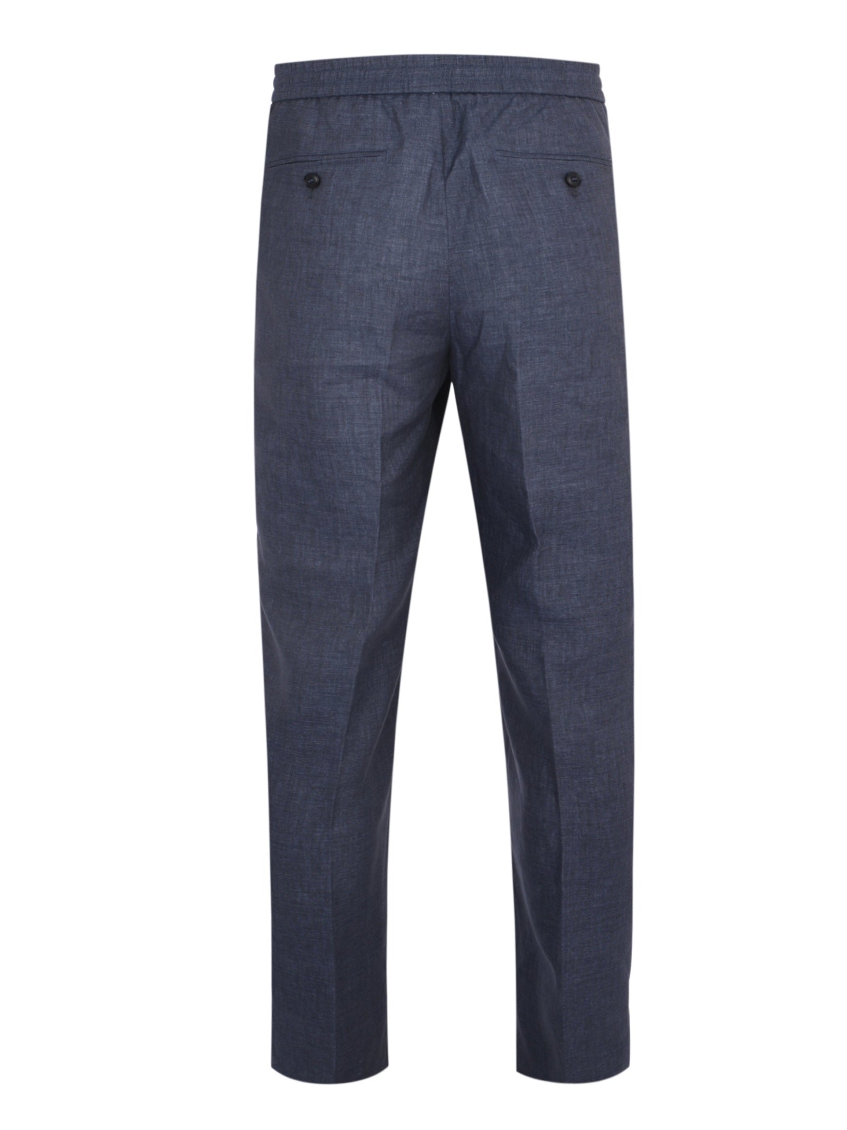 Linen drawcord pants