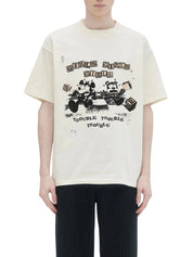 Girlies t-shirt old white