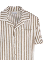 Crochet resort shirt