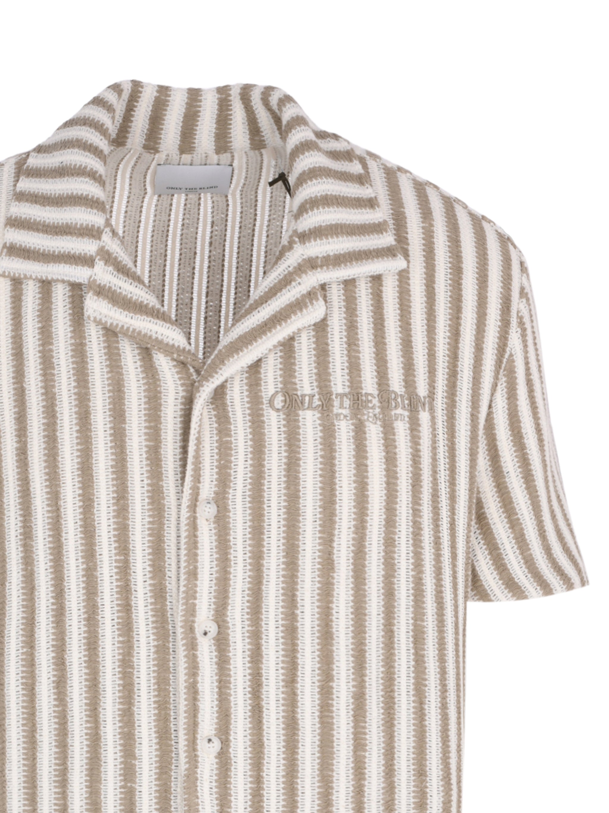 Crochet resort shirt