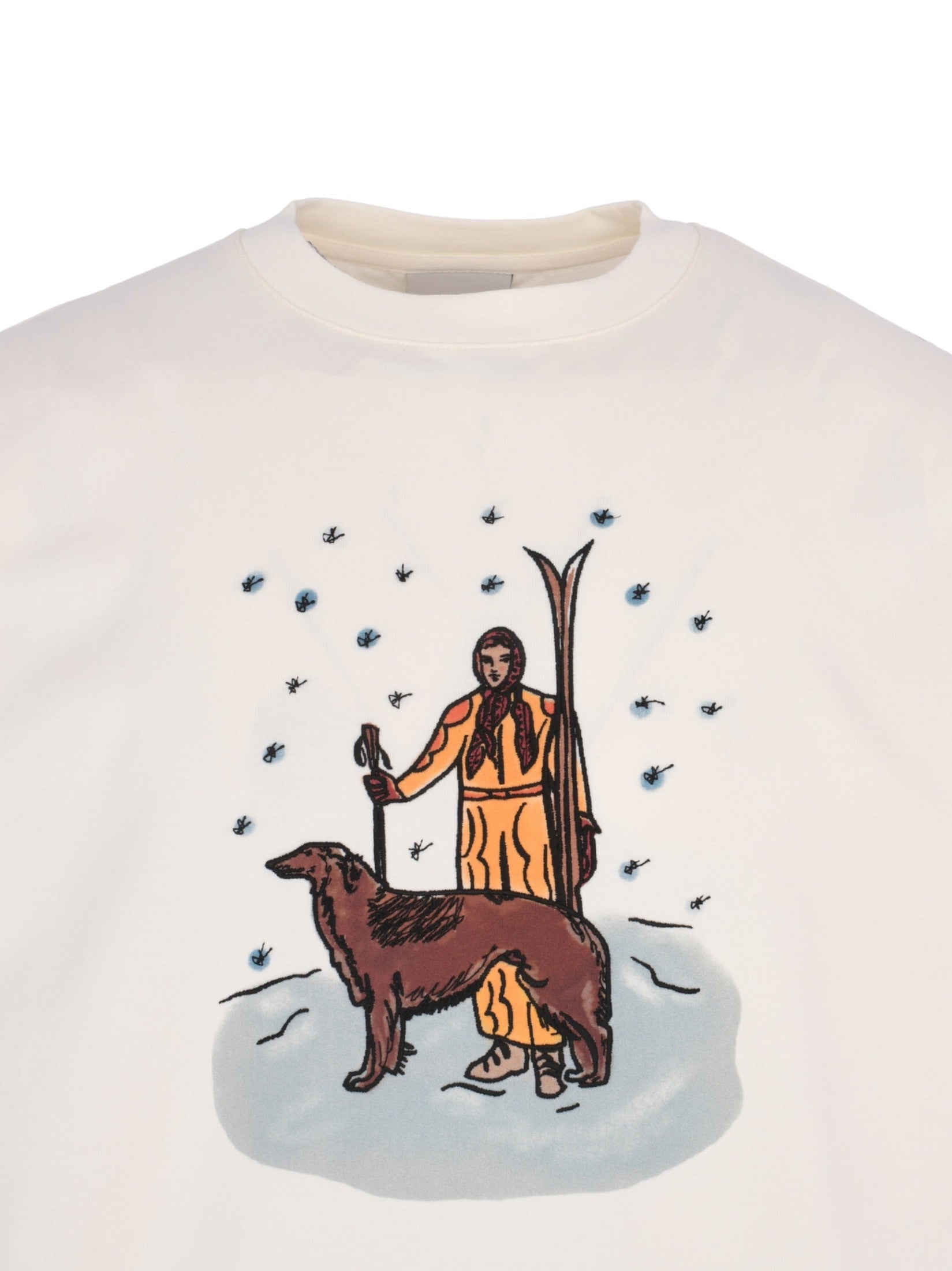 Le t-shirt skieur
