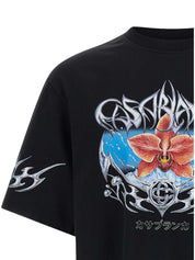 BLADES PRINTED OVERSIZED T-SHIRT