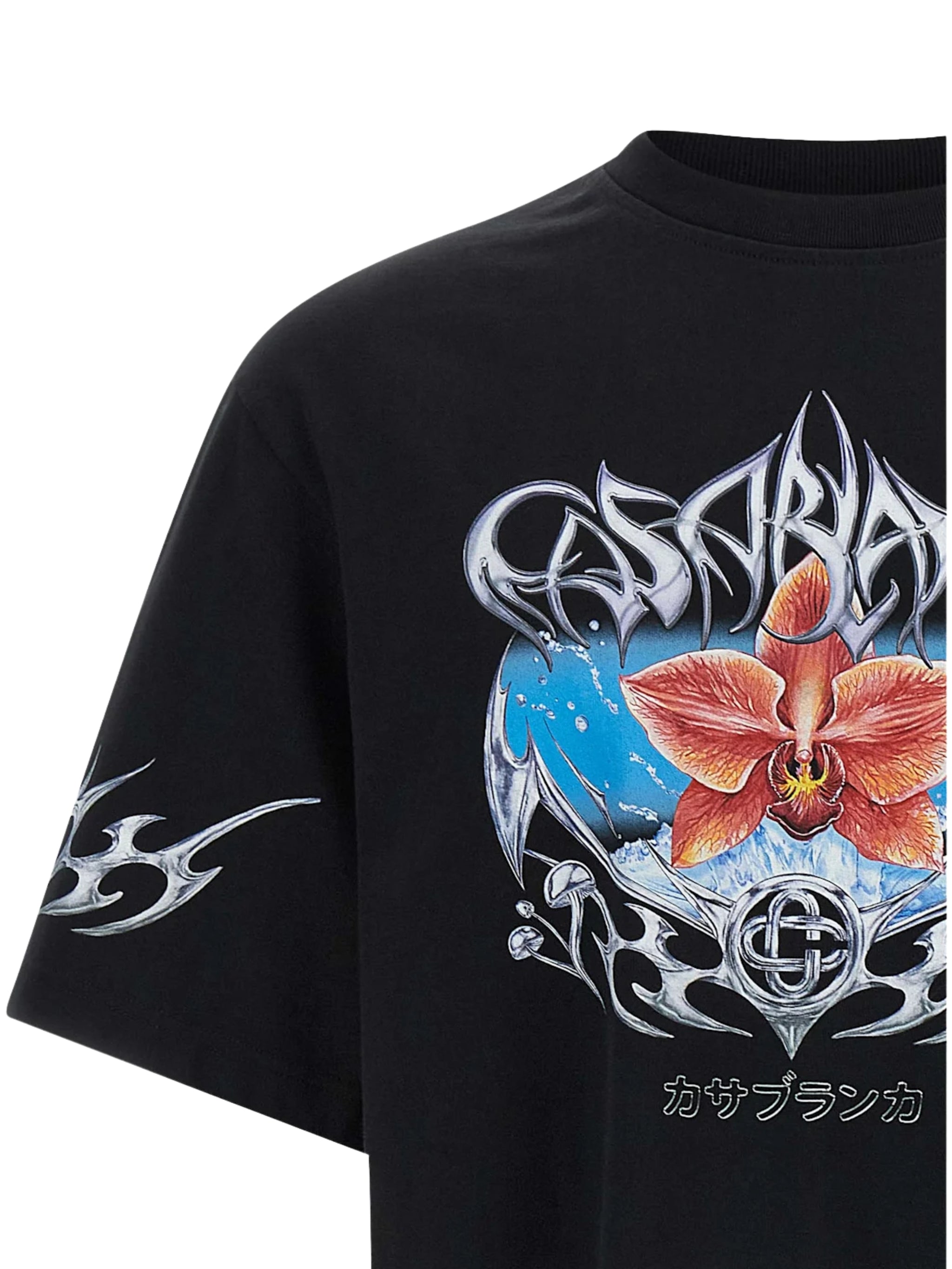 BLADES PRINTED OVERSIZED T-SHIRT