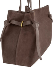 Gyoza tote suede